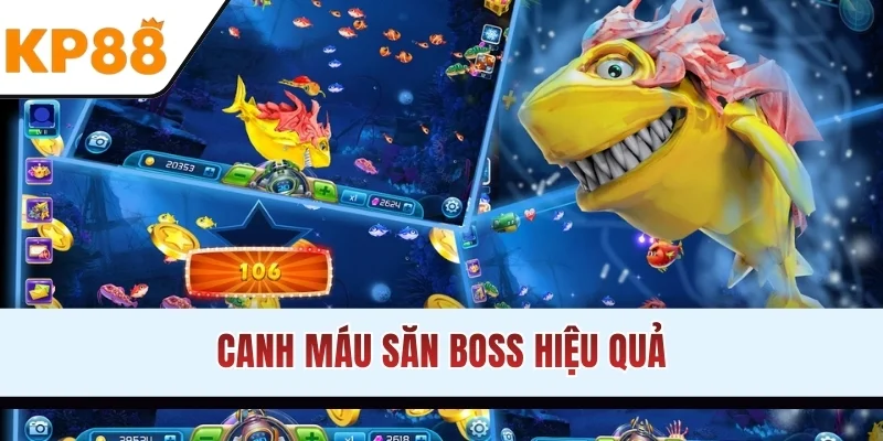 Canh máu săn boss hiệu quả